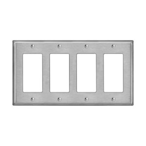 BESTTEN Placa de pared de metal para decoración de 4