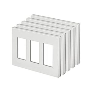 BESTTEN Placa de pared sin tornillos de 3 bandas USWP4 de_1