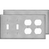 BESTTEN Placa de pared de metal con combinación de 4