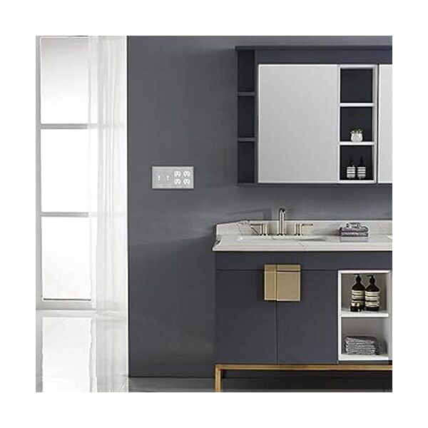 BESTTEN Placa de pared de metal con combinación de 4