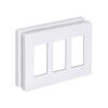 BESTTEN Placa de pared sin tornillos de 3 bandas serie_1