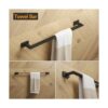 BESy Juego de accesorios de baño de 4 piezas toallero_2