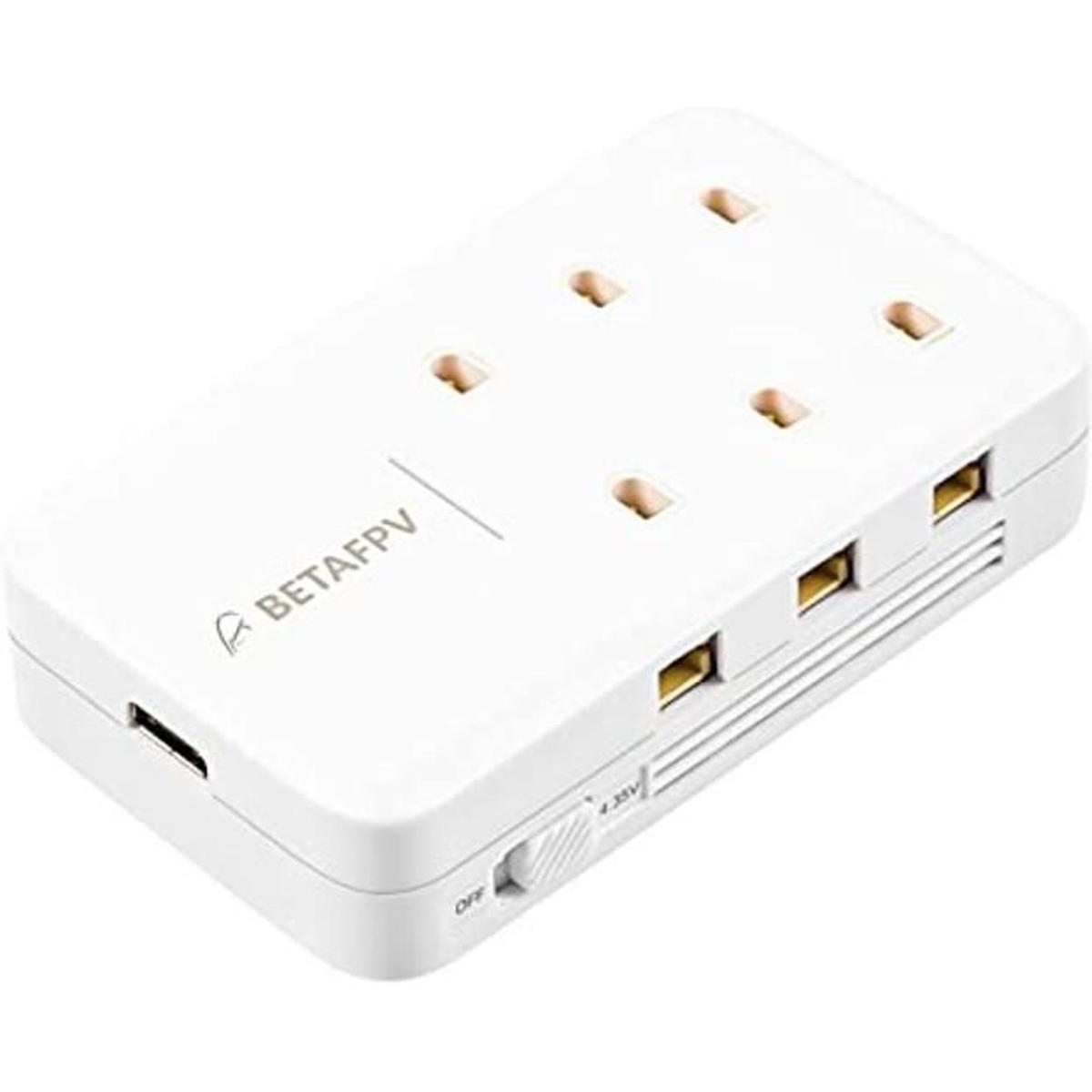 BETAFPV 1S LiPo Cargador de Batería Junta 6 Puertos TipoC