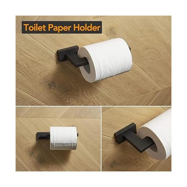 BESy Juego de accesorios de baño de 4 piezas toallero_4