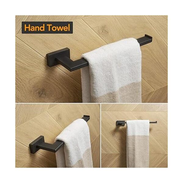 BESy Juego de accesorios de baño de 4 piezas toallero_3