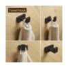 BESy Juego de accesorios de baño de 4 piezas toallero_5