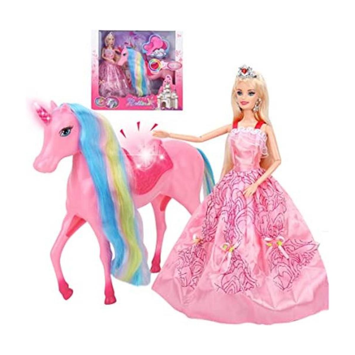 BETTINA Juego de muñecas de princesa de unicornio con