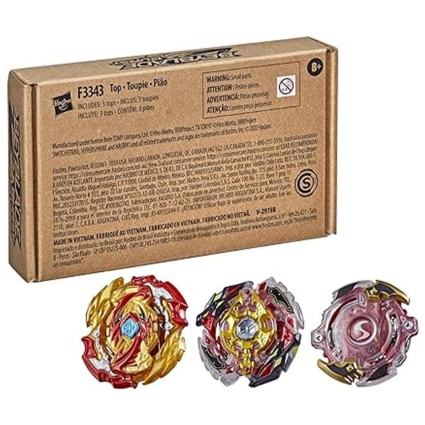 BEYBLADE Burst Evolution Trio Spryzen Paquete de 3_2