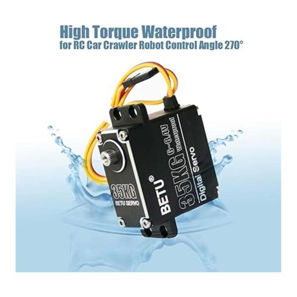 BETU Servo Waterpoof de 77.2 lbs caja de aluminio_3