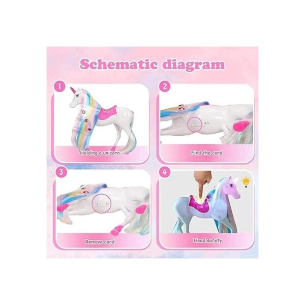 BETTINA Magical Lights Unicom y muñeca de princesa juego