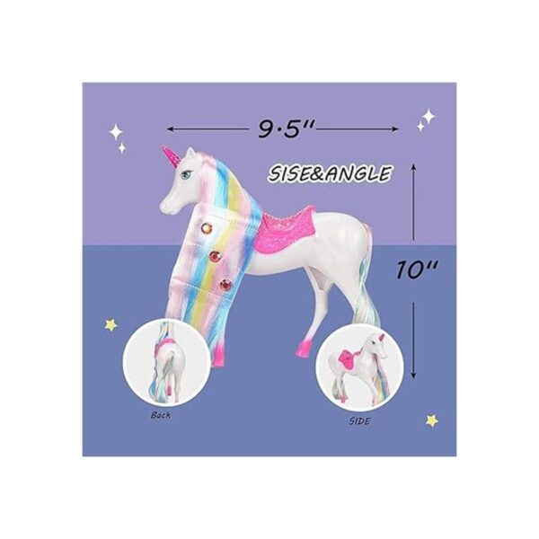 BETTINA Magical Lights Unicom y muñeca de princesa juego