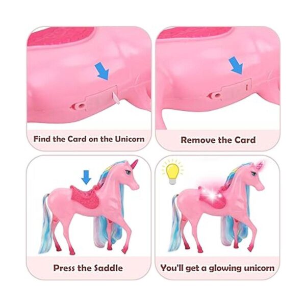 BETTINA Juego de muñecas de princesa de unicornio con_6