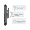 BEYOND CELL Compatible con Moto G Power 2021 Armor Kombo_5