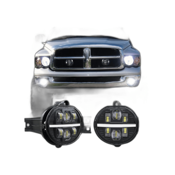 BICYACO Luz antiniebla LED con DRL compatible con Dodge_1