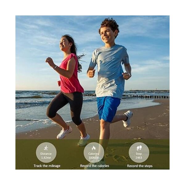 BIGGERFIVE Reloj rastreador de fitness para niños y niñas_2