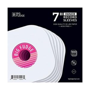 BIG FUDGE Fundas interiores de discos de vinilo de 100 x_1