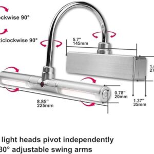 BIGLIGHT Luz LED inalámbrica a pilas para cuadros con_2