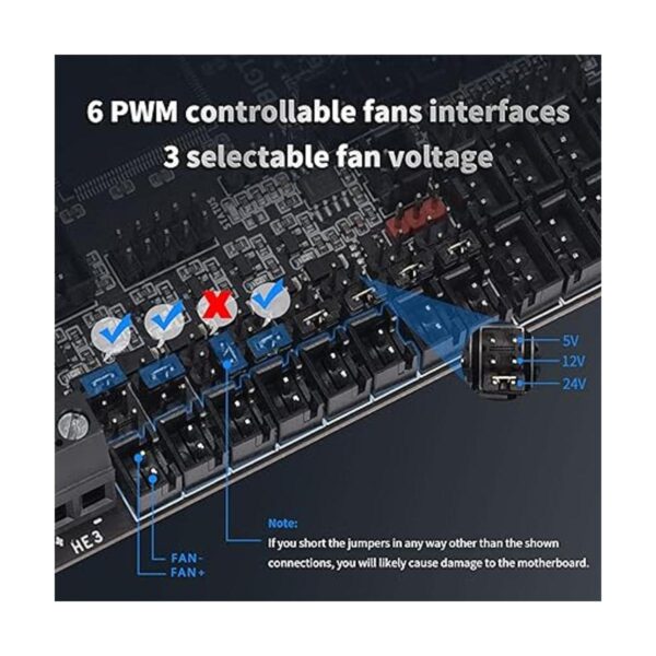 BIGTREETECH Placa de control Octopus V1.1 compatible con