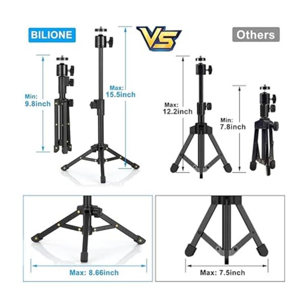 BILIONE Soporte de trípode para cámara web soporte de_3