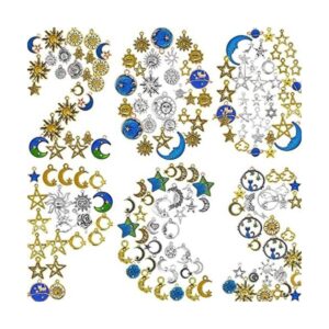 BIHRTC Paquete de 200 dijes para hacer joyas brazaletes
