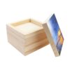 BILLIOTEAM Paquete de 6 paneles de madera cuadrados sin_1