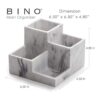 BINO Organizador multiusos de 4 compartimentos soporte_2