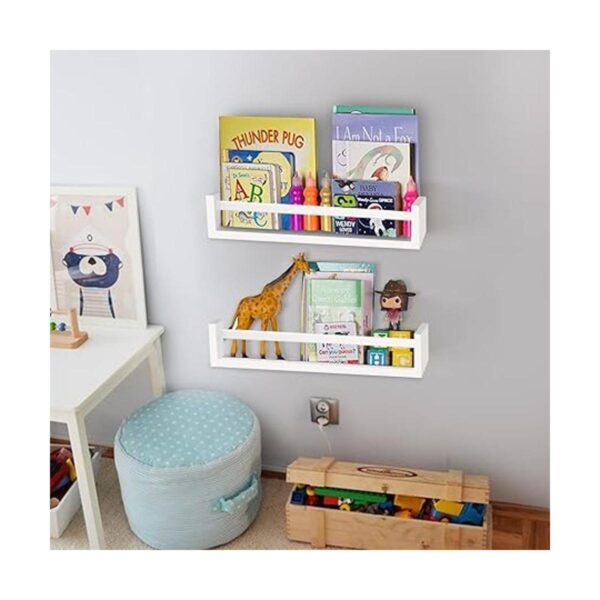 BIROLA Estanterías de pared para niños organizador de