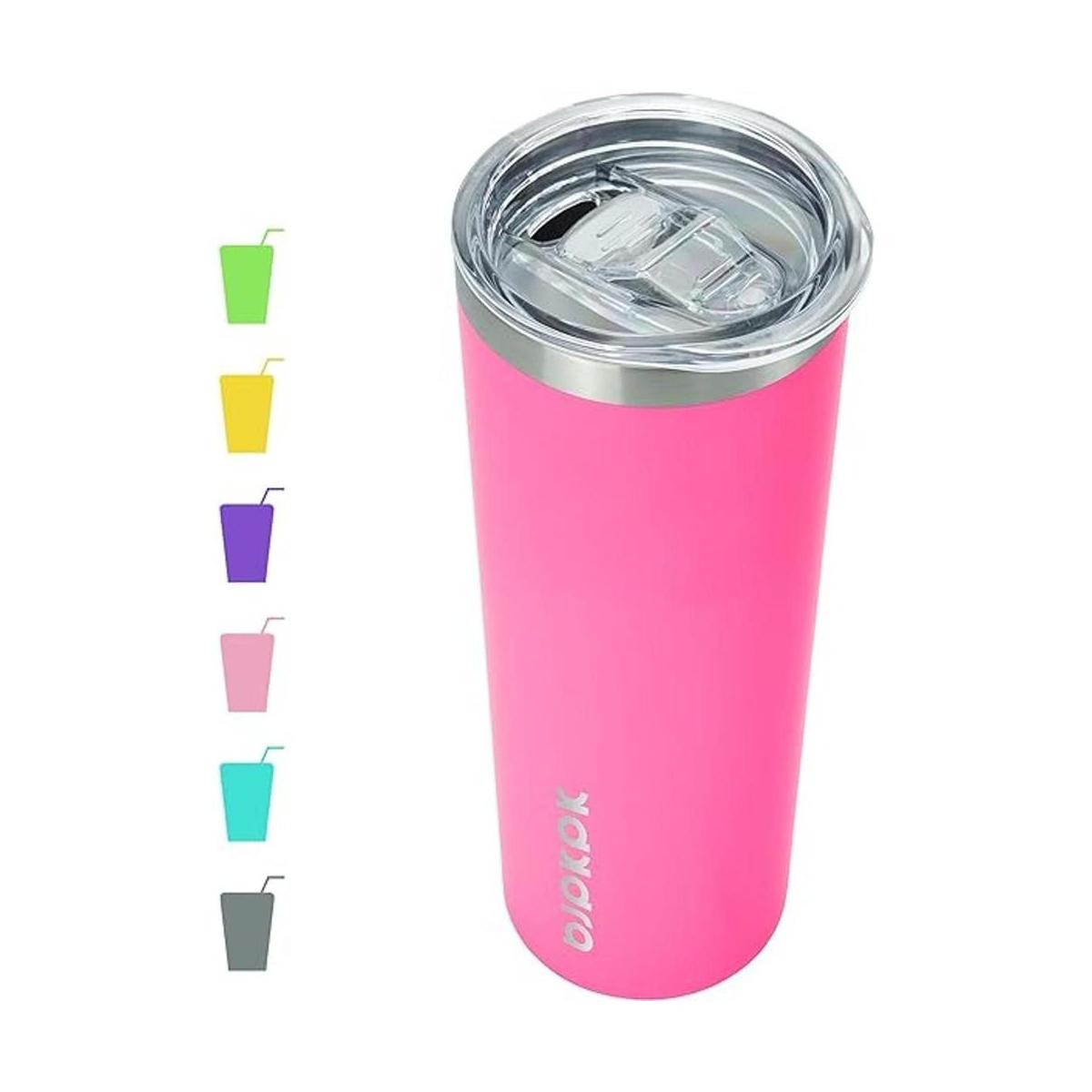 BJPKPK 20oz Skinny Insulated Tumbler with Lid Stainless