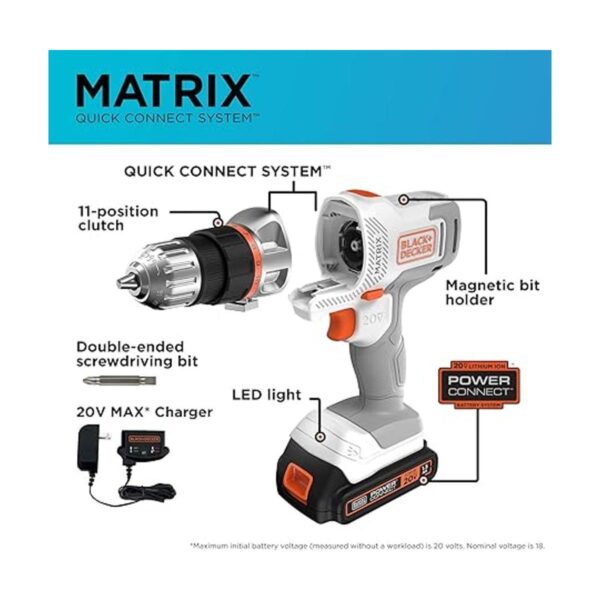 BLACKDECKER BDCDMT120WC1FF Kit de taladro y atornillador_2