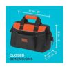 BLACKDECKER Bolsa de herramientas 12 pulgadas