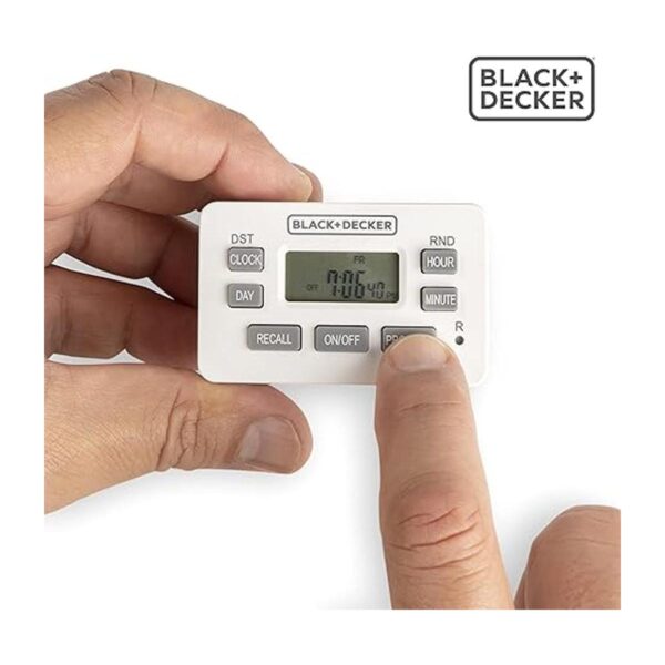 BLACKDECKER Temporizadores de luz programables para