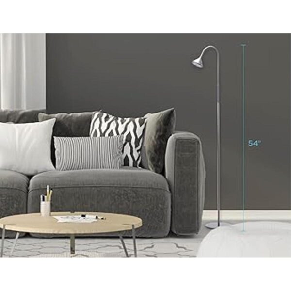 BLACKDECKER Lámpara de pie minimalista LED 58 de altura_3