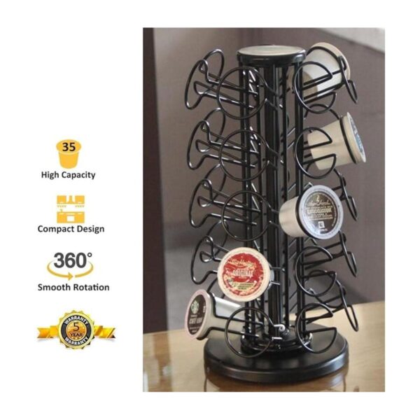 BLACKSMITH FAMILY Carrusel de cápsulas de café compatible_2