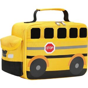 BLUBOON Lonchera aislada para niños y niñas bolsas de_1