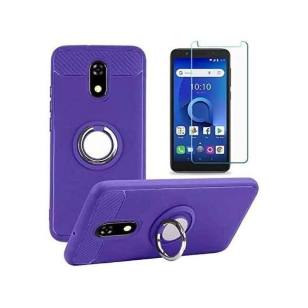 BLU View 2 Protector de pantalla con funda anillo_1