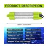 BLUERICE Luz de pesca subacuática de 12 V 45 W70 W IP68