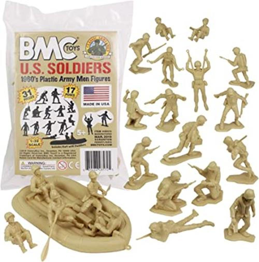 BMC Marx Plastic Army Men US Soldiers Figuras de 31