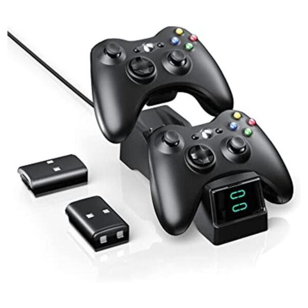 BOFFO Estación de carga de controlador para Xbox 360 base_1