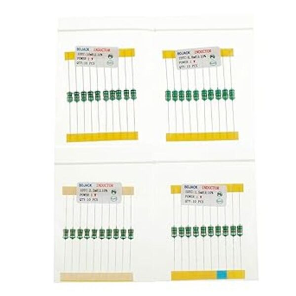 BOJACK 20 valores 200 piezas inductor 10 uH a 10 mH 1 W_4