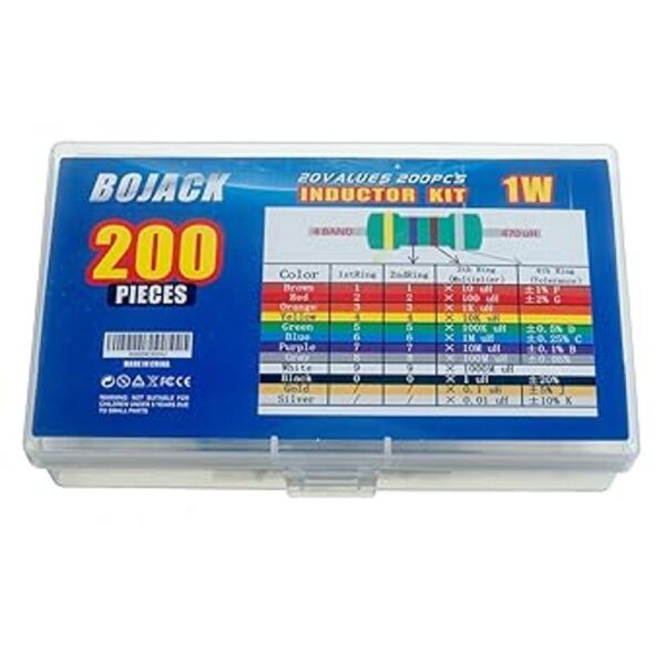 BOJACK 20 valores 200 piezas inductor 10 uH a 10 mH 1 W_3