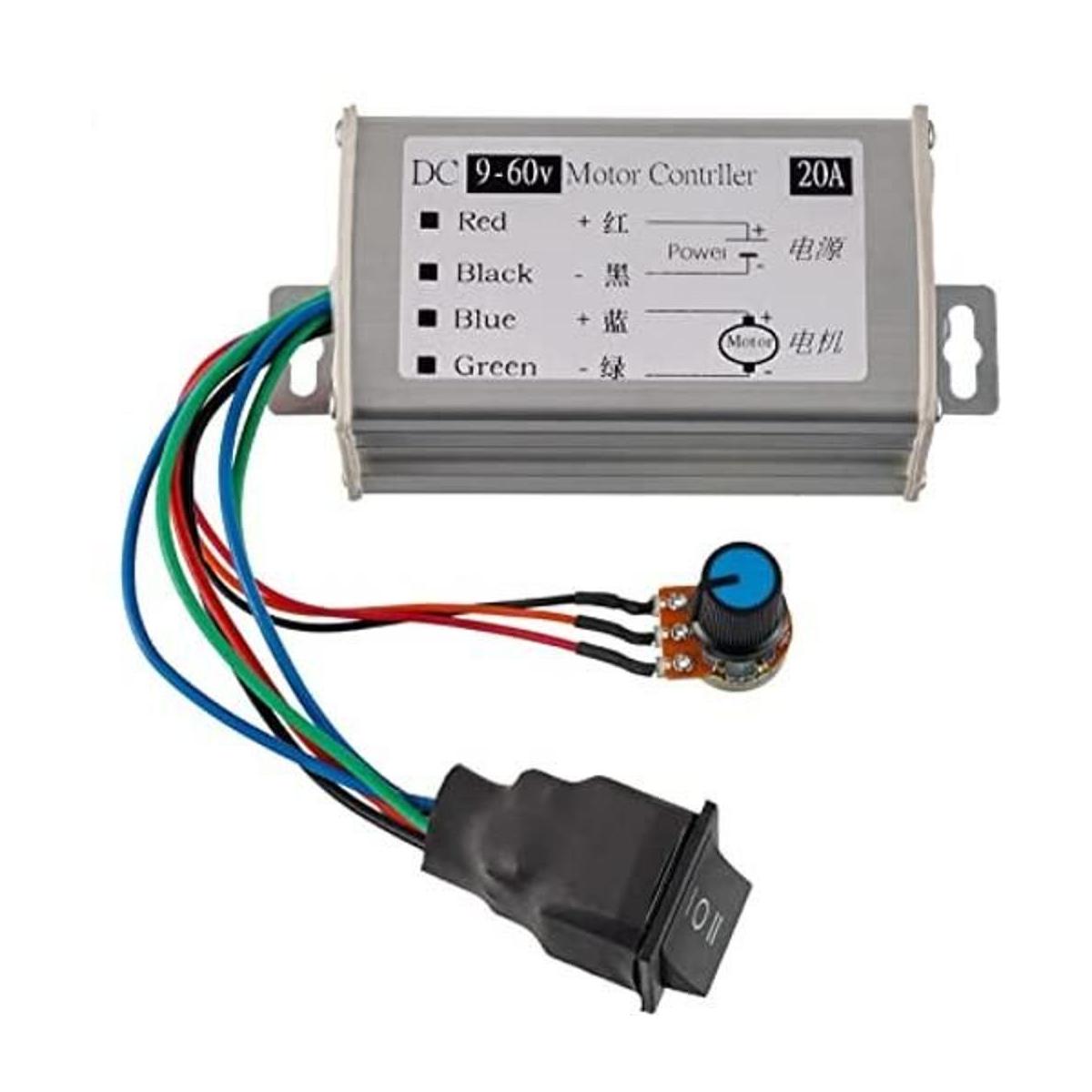 BOJACK Controlador de velocidad del motor 9 V60 V 12 V