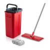 BOSHENG Mopa y cubo con juego de escurridor fregona plana_1