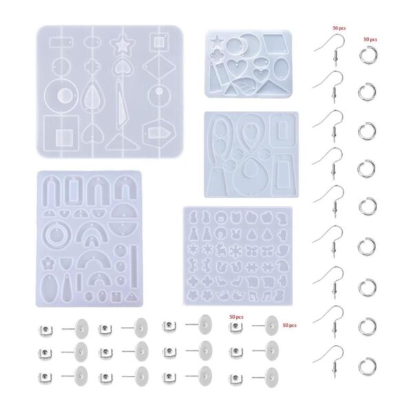 BOSOIRSOU 205 piezas de moldes de fundición de joyería de