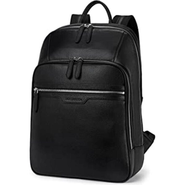 BOSTANTEN Mochila de cuero para hombre de 156 pulgadas
