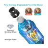 BOUSNIC Molinillo de uñas para perros con 2 luces LED muy