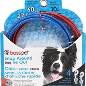 BOSS Pet q2515 000 99 10 Gran Perro Snap en PDQ TieOut_1