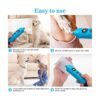 BOUSNIC Molinillo de uñas para perros con 2 luces LED muy