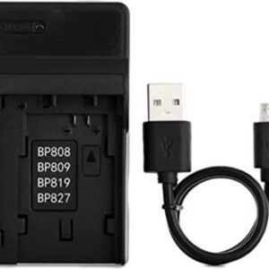 BP808 Cargador USB para cámara Canon FS100 FS200 FS300_1