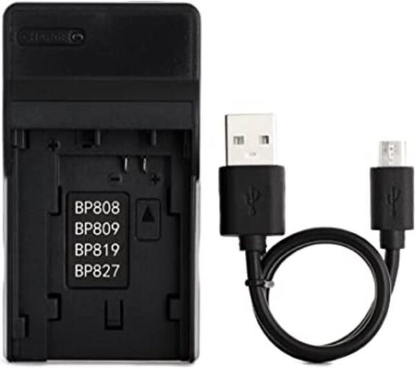 BP808 Cargador USB para cámara Canon FS100 FS200 FS300_1