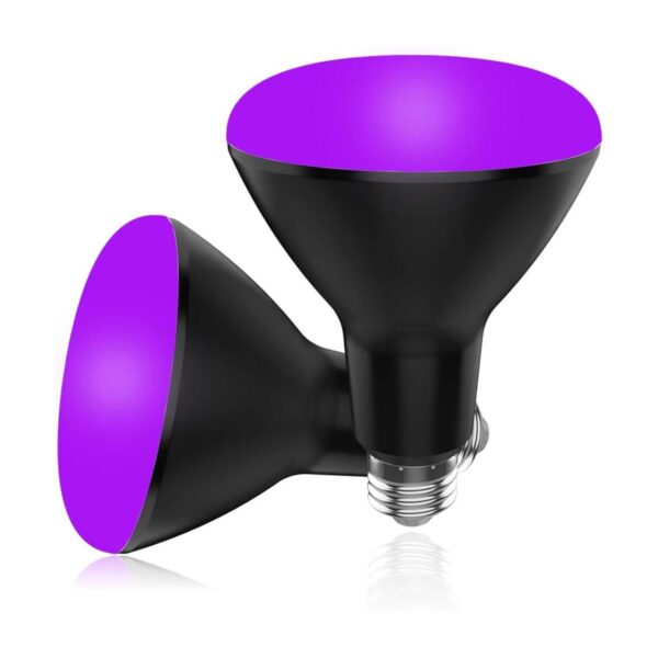 BR30 Bombillas de luz negra UV 2 unidades para fiesta_1